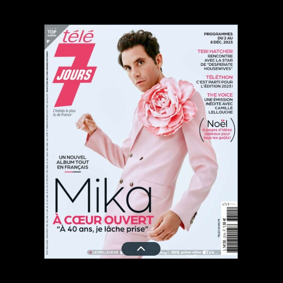 Retrouvez l'interview intégrale de Mila dans le magazine Télé 7 Jours n° 3314 du 27 novembre 2023.