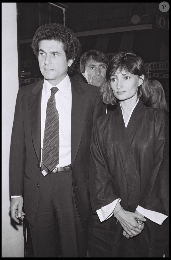 Claude Lelouch et Evelyne Bouix en 1980