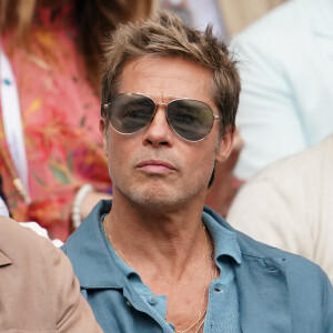 Une dépendance analysée par un journaliste dans les pages de "Monaco-Matin".
Brad Pitt à Wimbledon. Londres, le 16 juillet 2023.