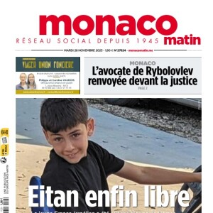 Monaco-Matin, 28 novembre 2023.