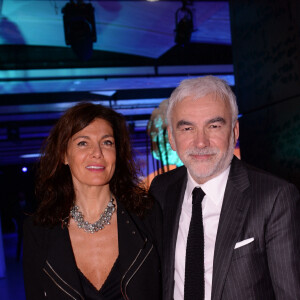 Pascal Praud et sa femme Catherine - Cérémonie de clôture du 7e Festival de cinéma et musique de film de La Baule, le 26 juin 2021.