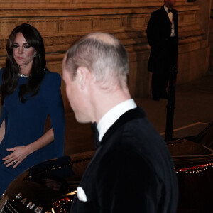 Le prince William et Kate Middleton - Soirée Royal Variety Performance au Royal Albert Hall à Londres, le 30 novembre 2023.
