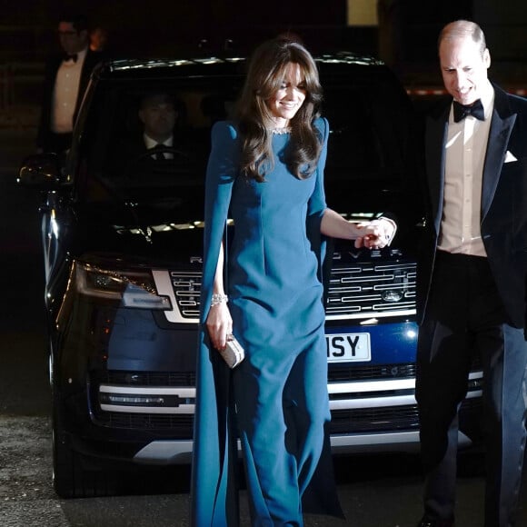 Le prince William et Kate Middleton - Soirée Royal Variety Performance au Royal Albert Hall à Londres, le 30 novembre 2023.