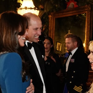 Paloma Faith, le prince William et Kate Middleton - Soirée Royal Variety Performance au Royal Albert Hall à Londres, le 30 novembre 2023.