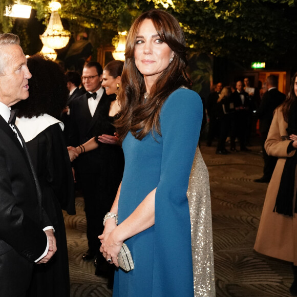 Bradley Walsh et Kate Middleton - Soirée Royal Variety Performance au Royal Albert Hall à Londres, le 30 novembre 2023.