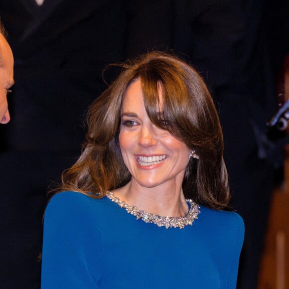 Le prince William et Kate Middleton - Soirée Royal Variety Performance au Royal Albert Hall à Londres, le 30 novembre 2023.