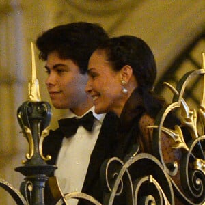 Le mannequin espagnol a célébré ses 50 ans le 21 novembre 2023
Exclusif - Inès Sastre fête ses 50 ans entourée de son fils Diego et d'une centaine d'invités au très select Travellers Club sur les Champs-Élysées à Paris le 21 Novembre 2023. 