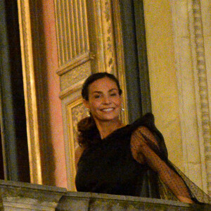 Exclusif - Inès Sastre fête ses 50 ans entourée de son fils Diego et d'une centaine d'invités au très select Travellers Club sur les Champs-Élysées à Paris le 21 Novembre 2023. 