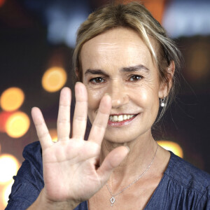 Portrait de Sandrine Bonnaire lors de l'enregistrement de l'émission "Chez Jordan de Luxe" à Paris. Le 2 octobre 2023 © Cédric Perrin / Bestimage