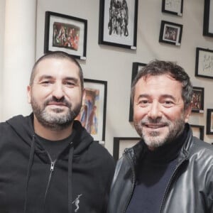 Exclusif - Ibrahim Maalouf, Bernard Montiel - Enregistrement de l'émission "Olympiascope", présentée par B.Montiel, et diffusée le 3 décembre sur Olympia TV, une chaîne du groupe Canal+ et en replay sur myCANAL.