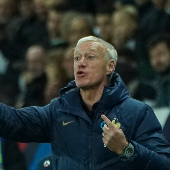 Didier Deschamps (selectionneur de l'équipe de France) - Victoire de l'équipe de France face à Gibraltar (14 - 0) lors des éliminatoires de l'Euro 2024 à Nice, le 18 novembre 2023. © Norbert Scanella / Panoramic / Bestimage