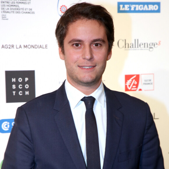 Gabriel Attal a assisté à une belle soirée à Paris mardi.
Gabriel Attal (Ministre de l'éducation) - 10ème édition du Prix de la Femme d'Influence au musée de l'homme à Paris. © Bertrand Rindoff / Bestimage