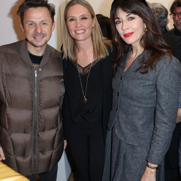 Exclusive - Martin Solveig, Nolwenn Leroy and Lilou Fogli lors du lancement du nouveau produit cosmétique de Chateau Berger (co-fondée par Lilou Fogli) à Paris le 6 décembre 2023.