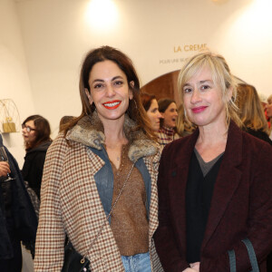 Exclusive - Noemie Elbaz and Juliette Poissonnier lors du lancement du nouveau produit cosmétique de Chateau Berger (co-fondée par Lilou Fogli) à Paris le 6 décembre 2023.