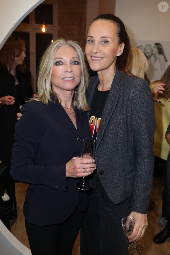 Exclusive - Laurence Fogli and Clara Paban lors du lancement du nouveau produit cosmétique de Chateau Berger (co-fondée par Lilou Fogli) à Paris le 6 décembre 2023.