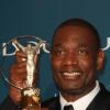 Dikembe Mutombo récompensé lors de la soirée des Laureus World Action Sportsperson of the Year à Abou Dabi le 10 mars 2010