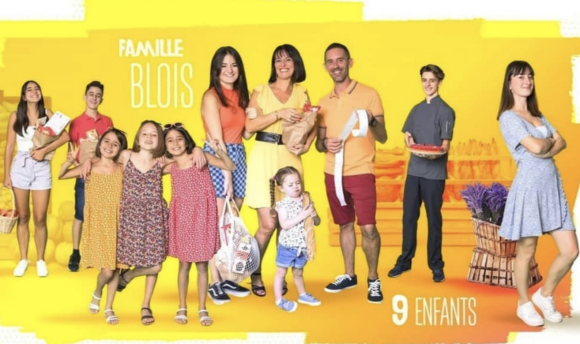 Diana Blois (Familles nombreuses, la vie en XXL) et sa famille sur Instagram