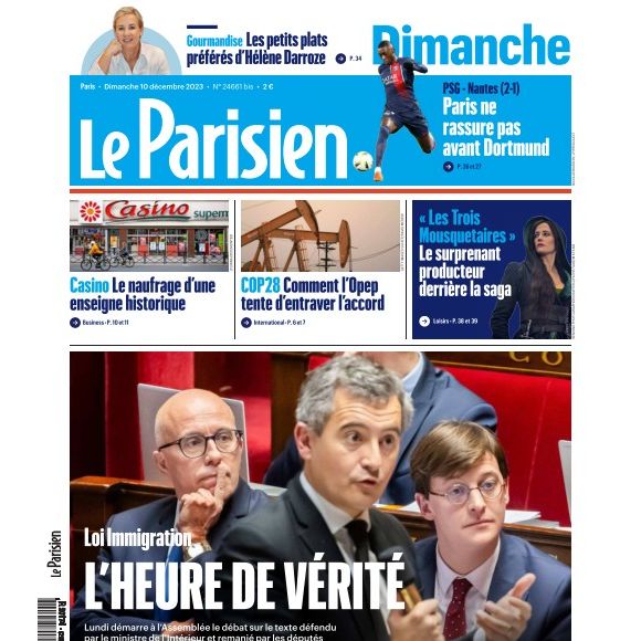 Le Parisien, 10 décembre 2023.