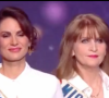 C'est alors que la grande famille des Miss France défile en duo ou trio sur la scène. 
Hommage à Geneviève de Fontenay lors de l'élection Miss France 2024.
