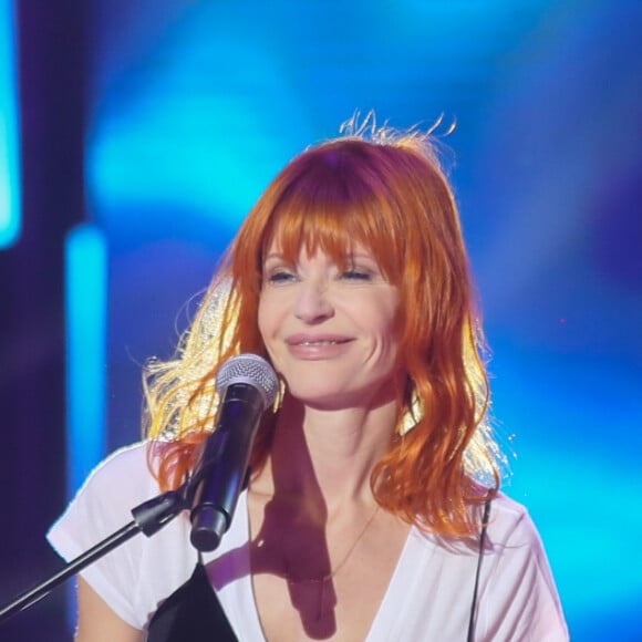 Exclusif - Axelle Red sur le plateau de l'émission TV "Toujours ensemble, notre raison d'être" à l'occasion du Sidaction 2018 au Casino de Paris. Le 24 mars 2018 © Christophe Clovis-Cyril Moreau / Bestimage