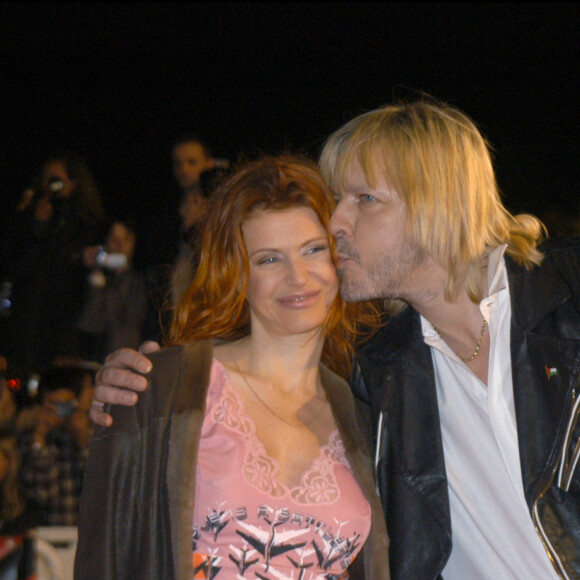 Axelle Red et Renaud - NRJ Music Awards à Cannes en 2003.