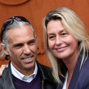 Paul et Luana Belmondo - People au village des Internationaux de France de tennis de Roland Garros à Paris. © Dominique Jacovides / Bestimage