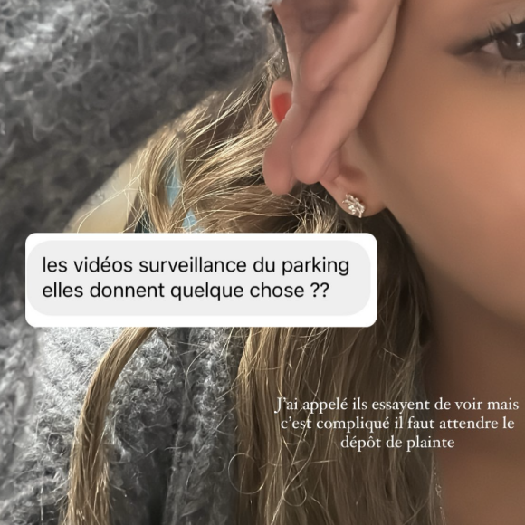 "ses outils de travail, des cadeaux de Noël pour ma famille... Dites vous j'avais acheté des gloss même ça ils me les ont volé !" ajoute-t-elle, choquée.
Indira Ampiot cambriolée, Instagram
