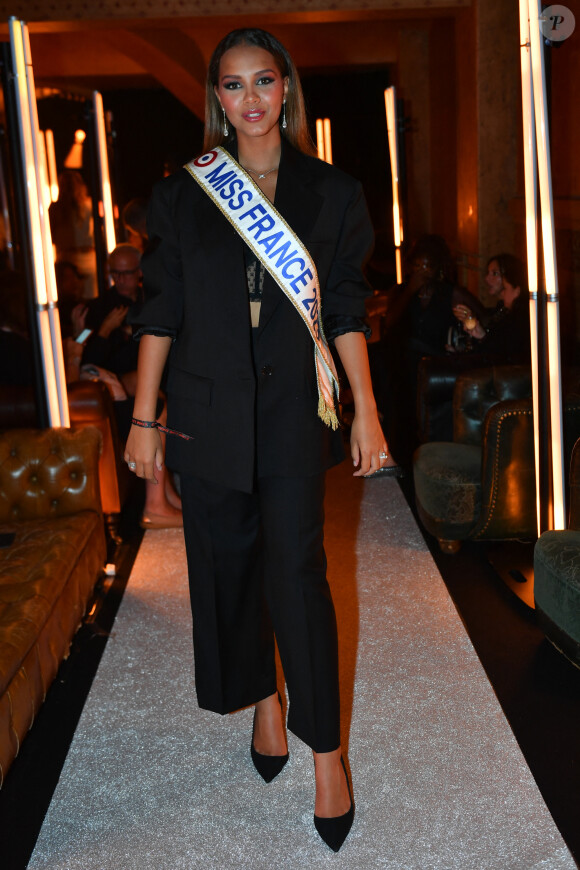 Indira Ampiot, Miss France 2023 - Front Row du défilé Etam Live Show 2023 au Palace à Paris le 26 septembre 2023. © Veeren / Bestimage 