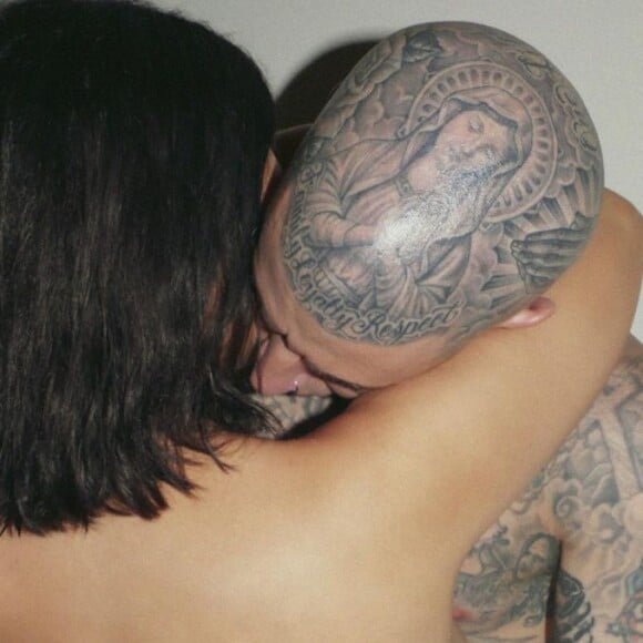 Kourtney Kardashian en famille sur Instagram