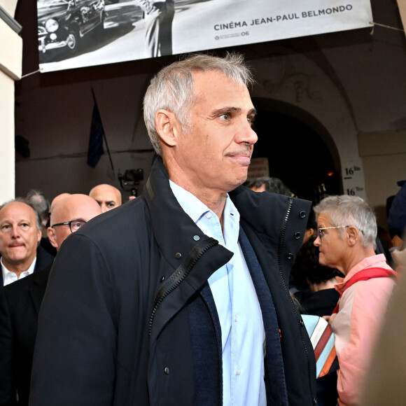 Exclusif - Paul Belmondo a inauguré le cinéma Jean-Paul Belmondo, situé au 16 place Garibaldi à Nice, le 25 novembre 2023. © Bruno Bebert/Bestimage 
