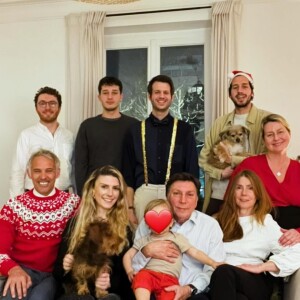 La famille Belmondo a fêté Noël ensemble @ Instagram / Alessandro Belmondo.