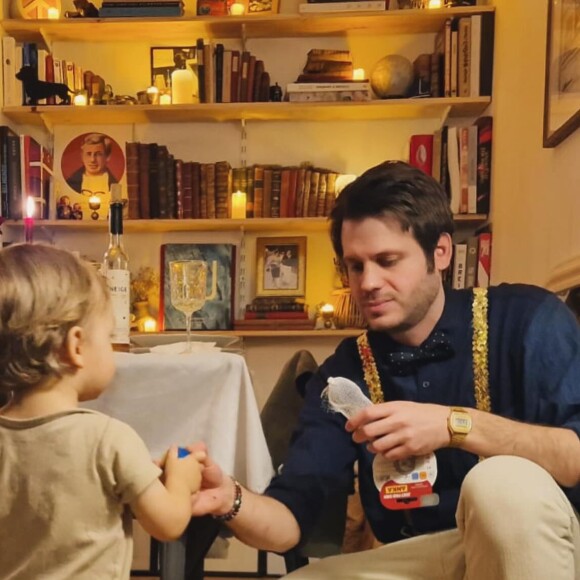 La famille Belmondo a fêté Noël ensemble @ Instagram / Alessandro Belmondo.