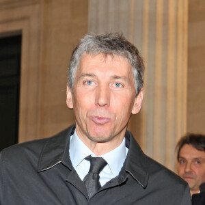 Stéphane Courbit - Sorties du tribunal de Bordeaux pour le quatrième jour du procès Bettencourt. Le 29 janvier 2015 