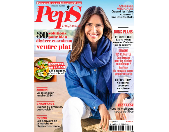 Couverture du magazine "Plus de Pep's" du mercredi 27 décembre 2023