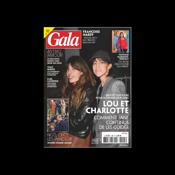 Retrouvez toutes les informations sur Charlotte Gainsboug et Lou Doillon dans le magazine Gala du 4 janvier 2024.