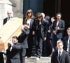 La chanteuse est morte le 16 juillet 2023 à l'âge de 76 ans.
Lou Doillon, Charlotte Gainsbourg - Sorties des obsèques de Jane Birkin en l'église Saint-Roch à Paris. Le 24 juillet 2023 © Jacovides-KD Niko / Bestimage