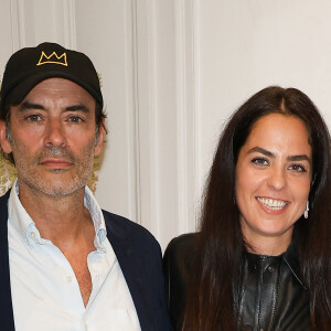 Exclusif - Anthony Delon et Anouchka Delon au cocktail à l'issue de la conférence de presse pour la vente de la collection Alain Delon chez Bonhams Cornette de Saint Cyr à Paris le 19 juin 2023. © Coadic Guirec/Bestimage