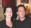 Anne Brochet et Gad Elmaleh lors de la générale de la pièce Fernando Krapp (archive)