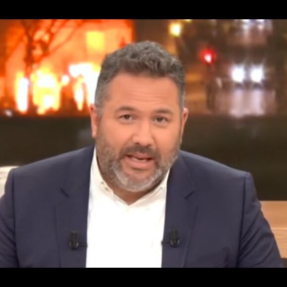 Ce qui a fait rire sur le plateau
Bruce Toussaint évoque Gabriel Attal dans sa matinale "Bonjour !", le 10 janvier 2024, sur TF1