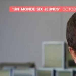 Bruce Toussaint évoque Gabriel Attal dans sa matinale "Bonjour !", le 10 janvier 2024, sur TF1