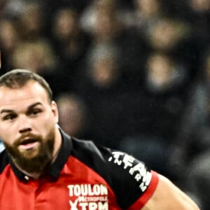 Antoine Dupont (st) - Match du TOP14 "Toulouse - Toulon (25-17)" au stade Ernest-Wallon, le 23 décembre 2023.