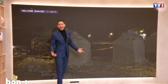 Un moment très gênant pour le présentateur météo
La vie amoureuse d'Ange Noiret évoquée dans "Bonjour !", le 12 janvier 2024, sur TF1