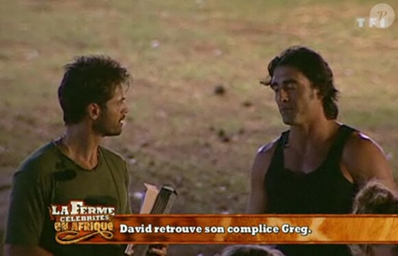 David informe Greg de la situation explosive qui règne au sein de la ferme, ces dernières heures.