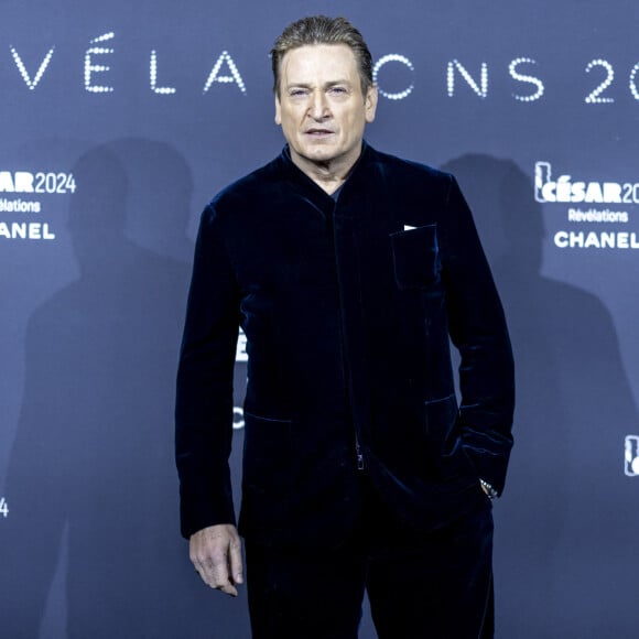 Benoît Magimel au photocall du dîner César Révélations 2024 à L'Élysée Montmartre à Paris le 15 janvier 2024. © Olivier Borde / Bestimage 