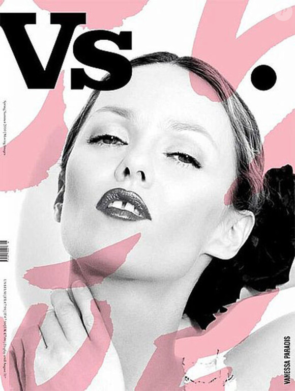Vanessa Paradis en couverture du magazine VS. printemps/été 2010