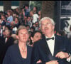 Ian Bailey résidait depuis de longues années en Irlande, pays qui avait refusé à plusieurs reprises de l'extrader.
Archives - Daniel Toscan du Plantier et sa femme Sophie Bouniol au Festival de Cannes en 1993.
