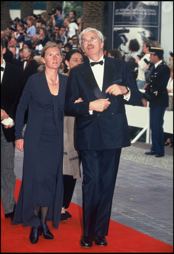 Ian Bailey résidait depuis de longues années en Irlande, pays qui avait refusé à plusieurs reprises de l'extrader.
Archives - Daniel Toscan du Plantier et sa femme Sophie Bouniol au Festival de Cannes en 1993.