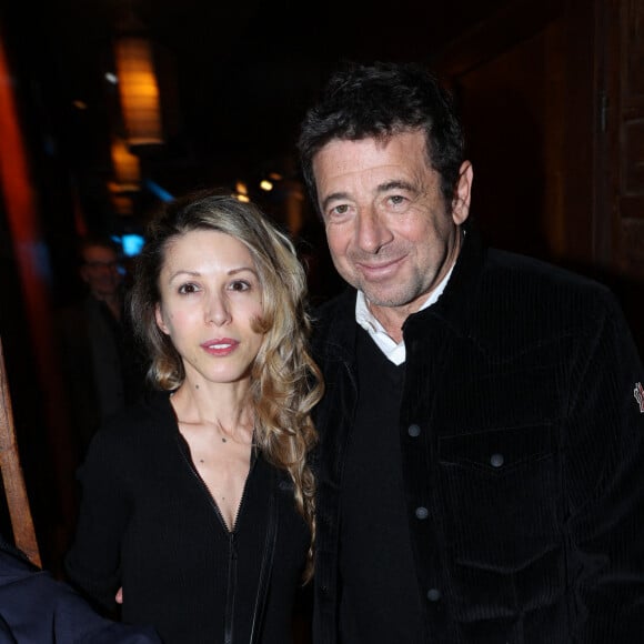 Exclusive - Tristane Banon et Patrick Bruel au lancement du livre de Raphael Enthoven, ‘L’esprit Artificiel’ organisé par Five Eyes Production au Buddha Bar à Paris, France le 23 janvier 2024. Photo : Jerome Dominé/ABACAPRESS.COM