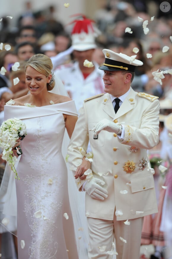 Mariage d'Albert de Monaco et de Charlene Wittstock, 2 juillet 2011 à Monaco ©Catalano/SGP