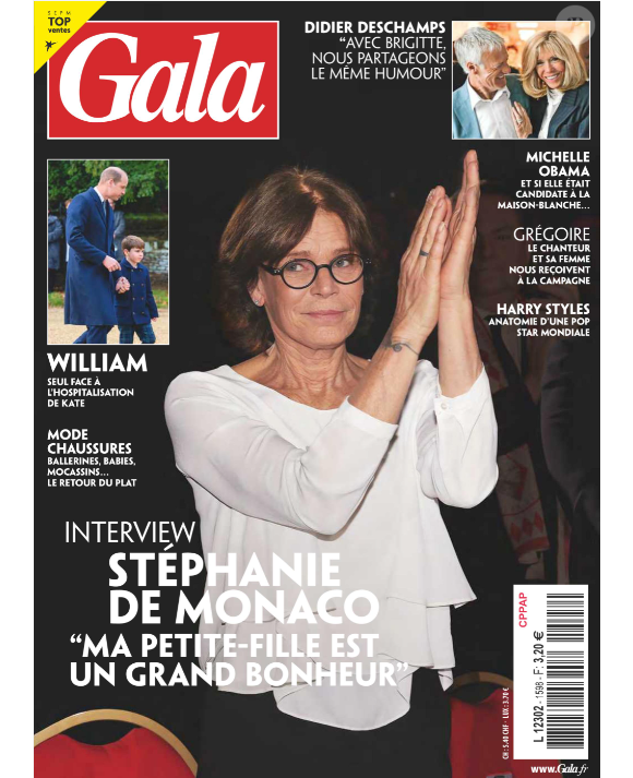 Couverture du magazine "Gala" du 25 janvier 2024